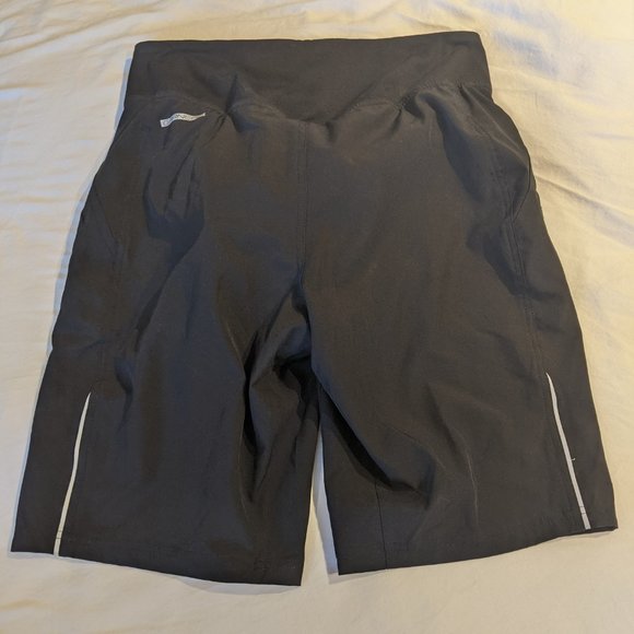 Louis Garneau Women’s Bike Walking Padded Pockets Reflective Black Short… - Picture 2 of 13